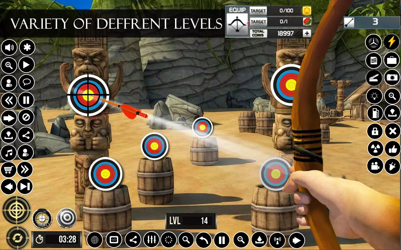 Watermelon Archery Games 3D Screenshot 2