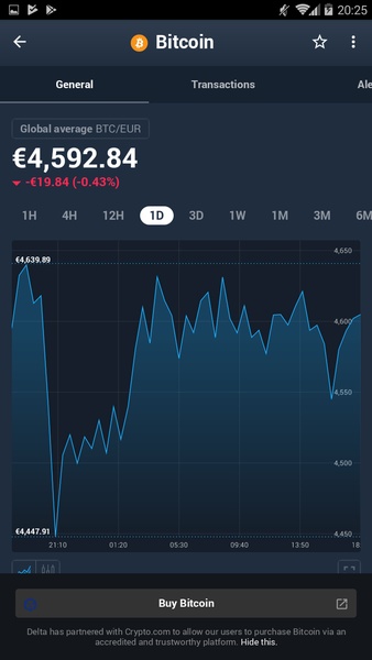 Delta Investment Tracker Captura de tela 0