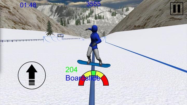 Snowboard Freestyle Mountain スクリーンショット 1