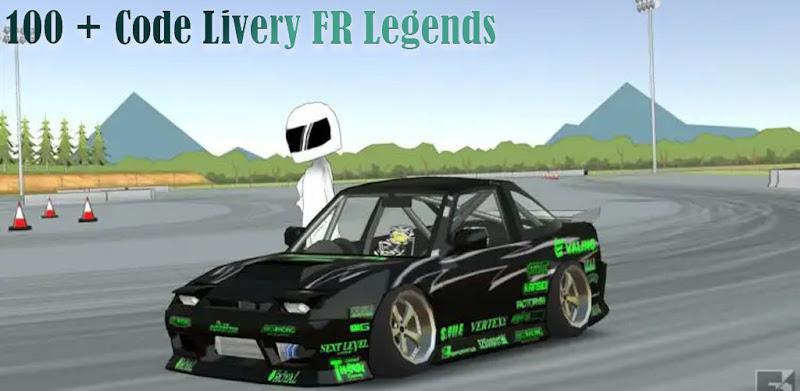 Skin FR Legends Livery Mod ภาพหน้าจอ 1