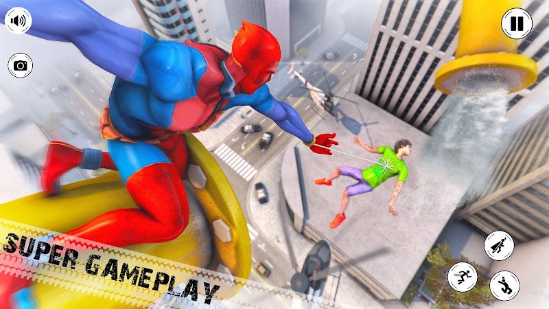 Spider Hero: Rope Hero Games Screenshot 2