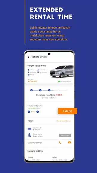 TRACtoGo: Rental Mobil & Bus ภาพหน้าจอ 3