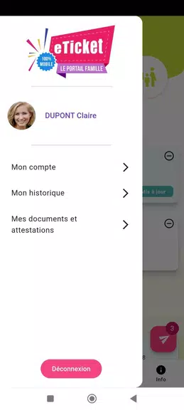 eTicket Famille Screenshot 1