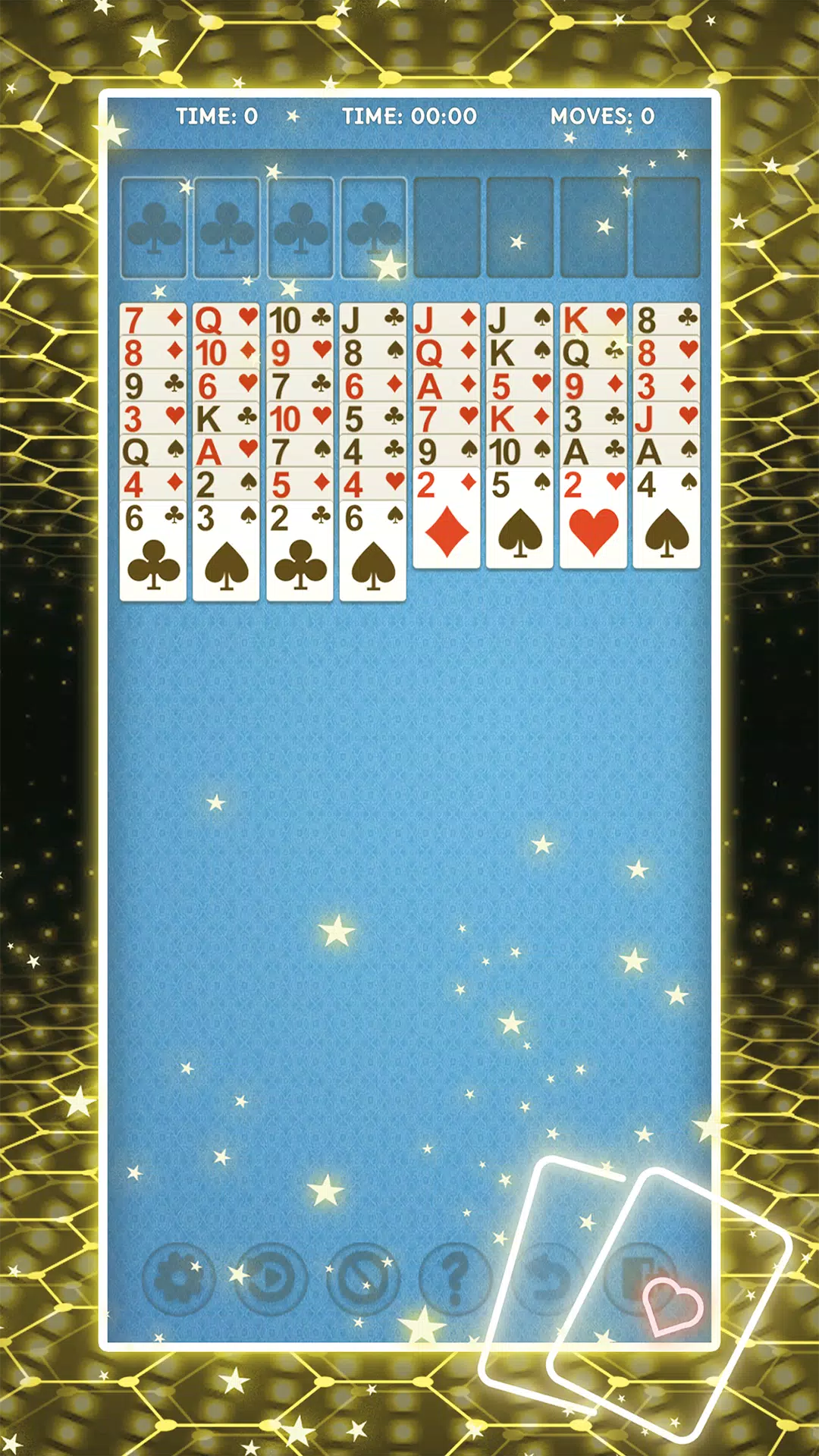 Schermata EasyCell Solitaire Game 0