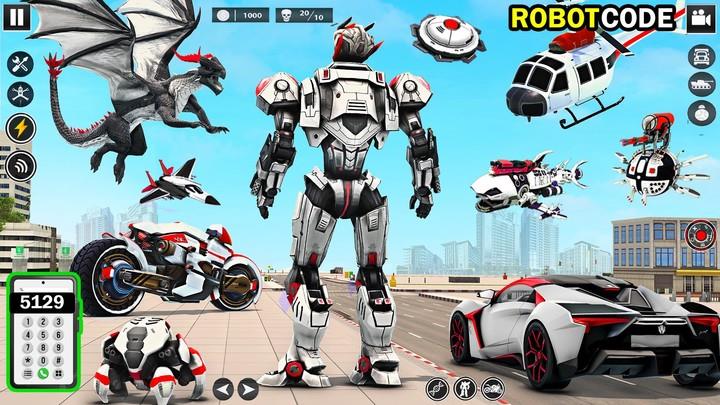 Dragon Robot Car Transform 스크린샷 2