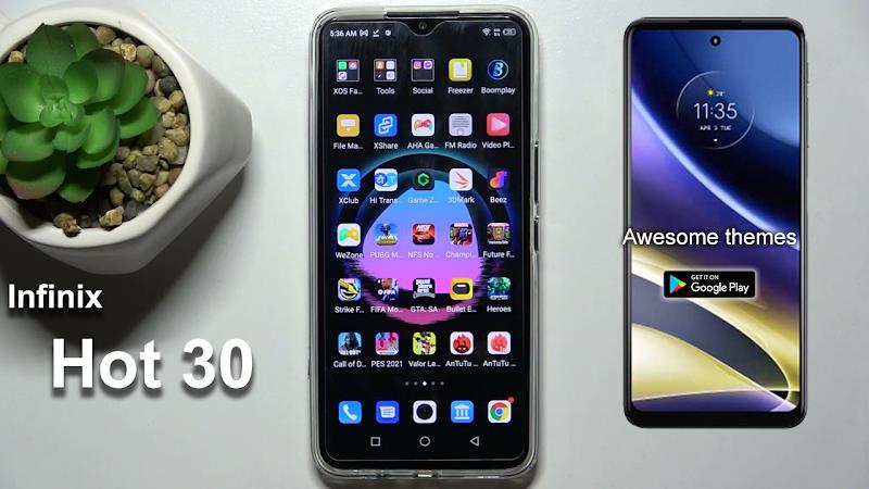 Infinix Hot 30 Launcher:Themes Captura de tela 1