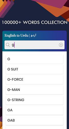 Urdu English Translator Screenshot 2