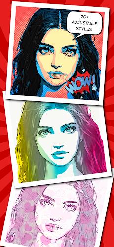 Toonita - Cartoon Photo Editor Скриншот 2