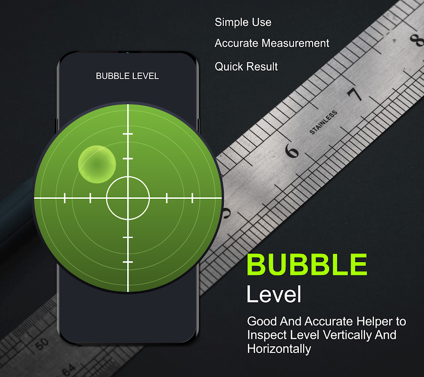 Spirit level - Bubble level ภาพหน้าจอ 1