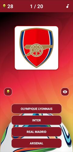 Guess the Soccer Logo Quiz Screenshot 0