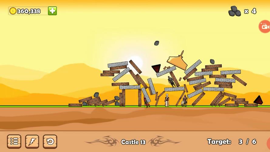 Castle Destruction Captura de pantalla 2