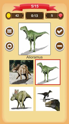 Dinosaurs Quiz স্ক্রিনশট 1