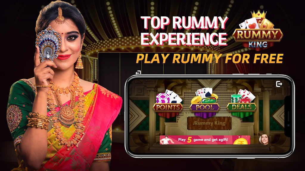 Rummy King -Play Indian Card Capture d'écran 2