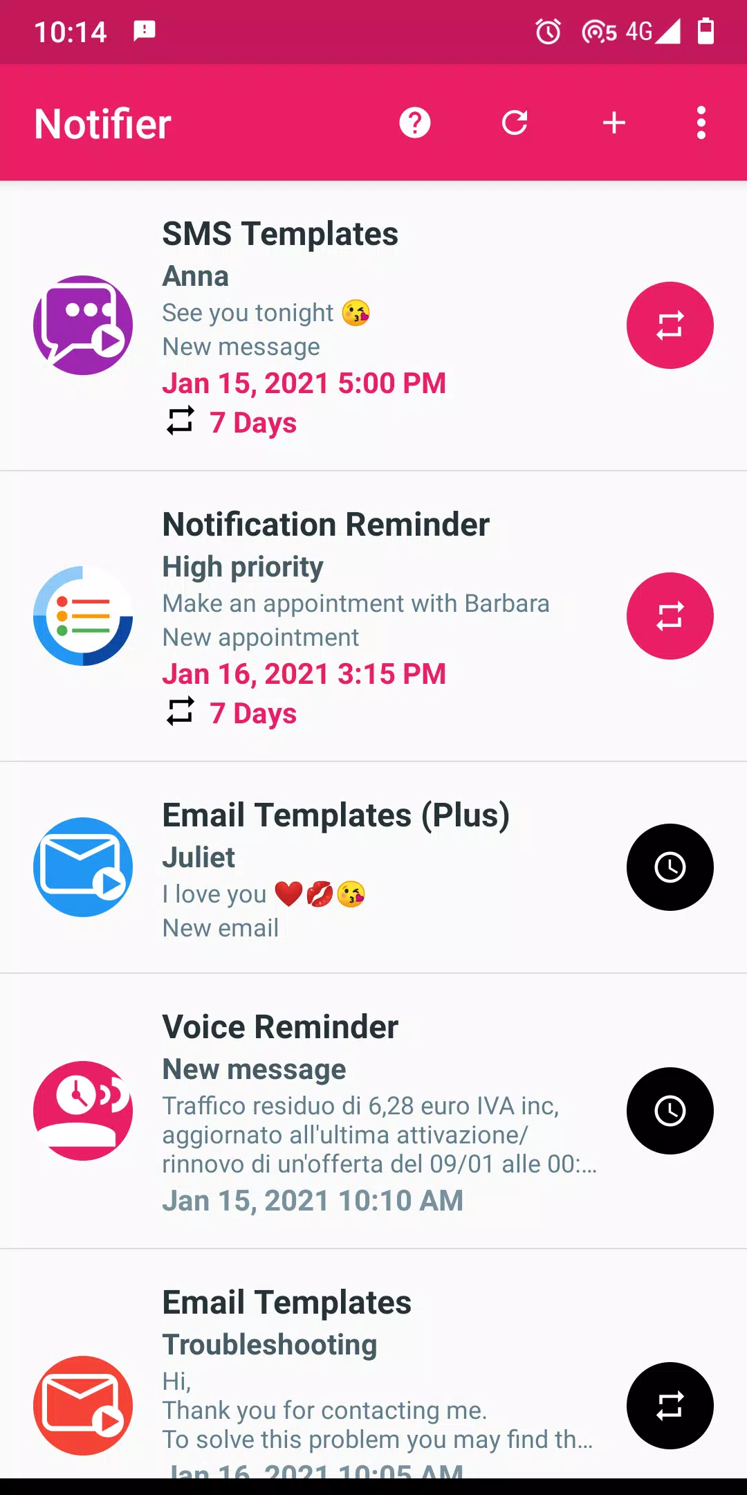 Fake Notifications Screenshot 3