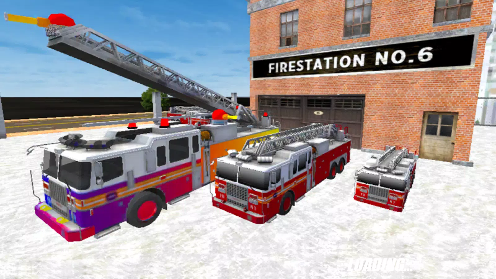 Fire Truck Simulator Rescue ဖန်သားပြင်ဓာတ်ပုံ 1