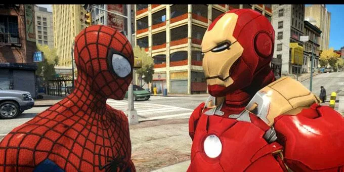 Spiderman vs Iron Man 3D Adventures應用截圖第0張