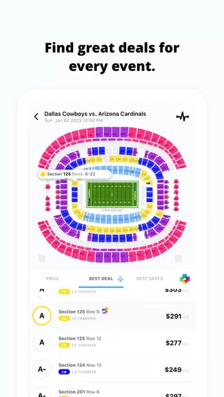 TickPick - Live Event Tickets Capture d'écran 2