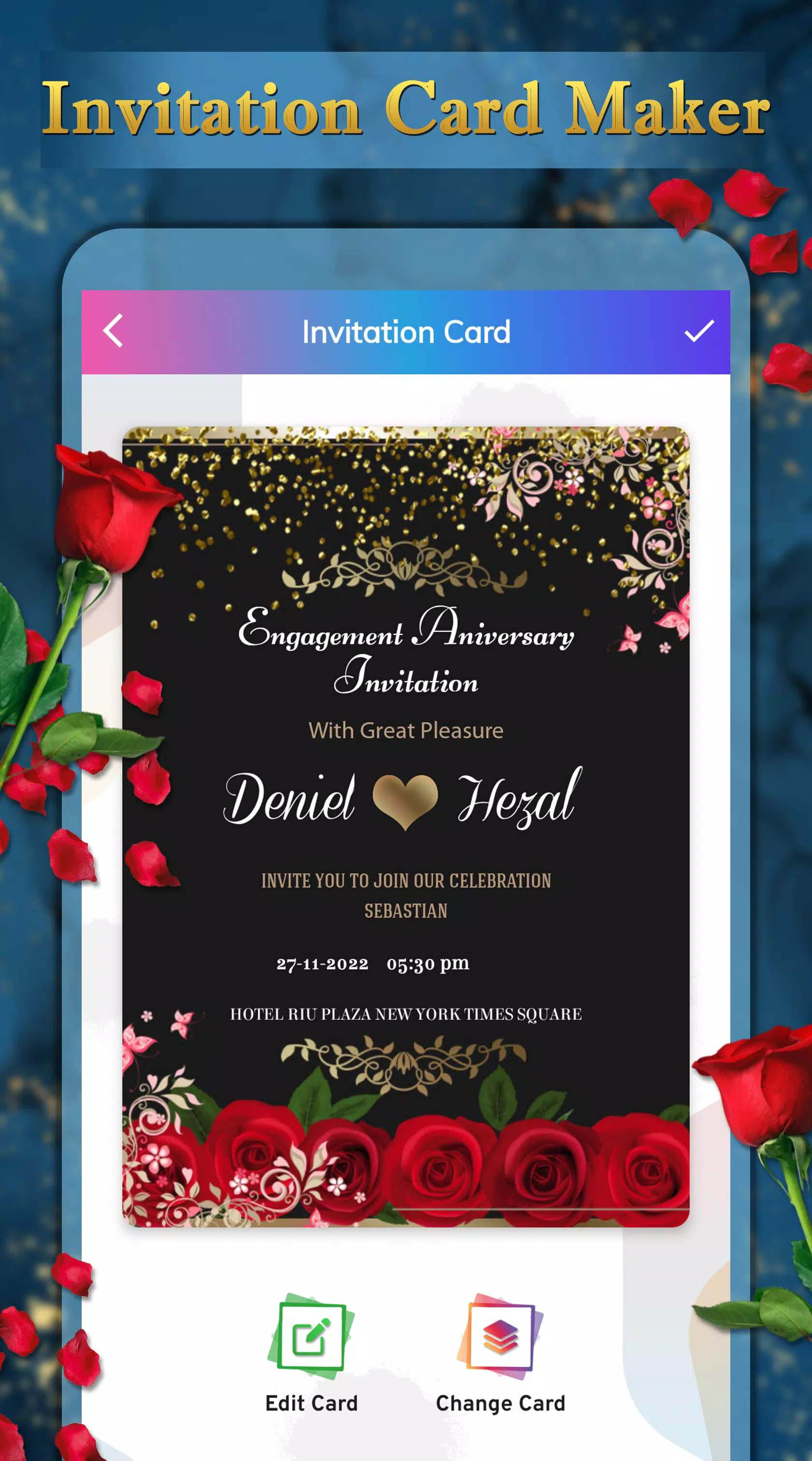 Invitation Card Maker应用截图第2张