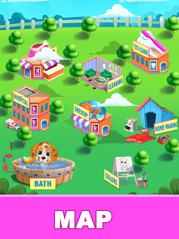 Schermata Puppy Care Daycare - Pet Salon 1