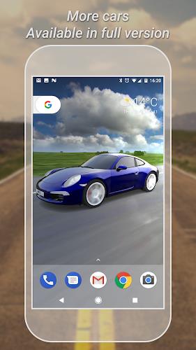 3D Car Live Wallpaper Lite Capture d'écran 3