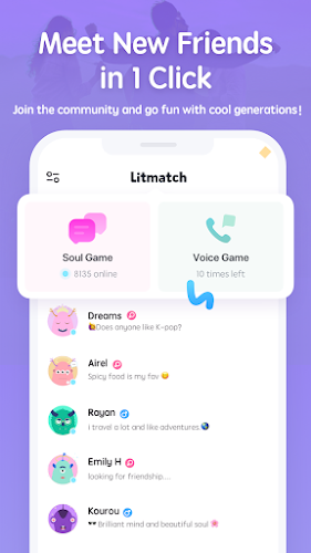 Litmatch—Make new friends Screenshot 0