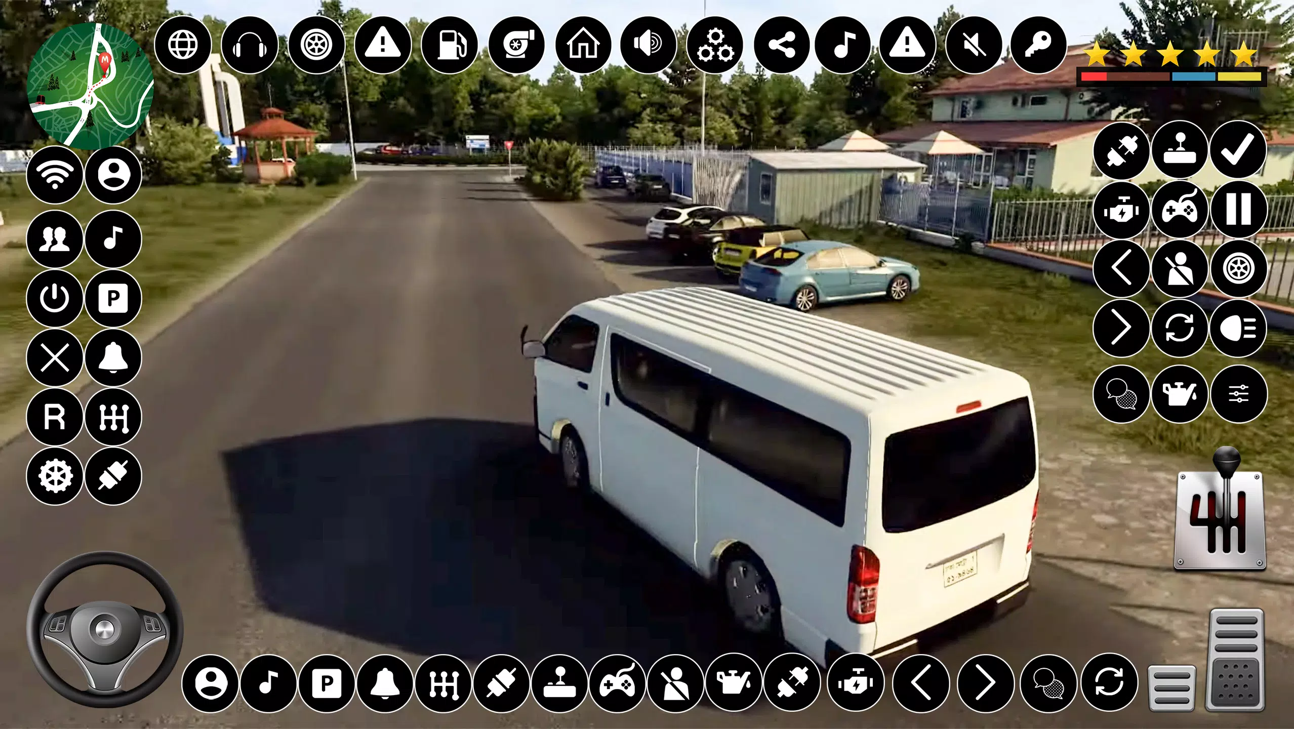 Schermata Car Games Dubai Van Simulator 1