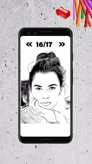 How To Draw A Face স্ক্রিনশট 2