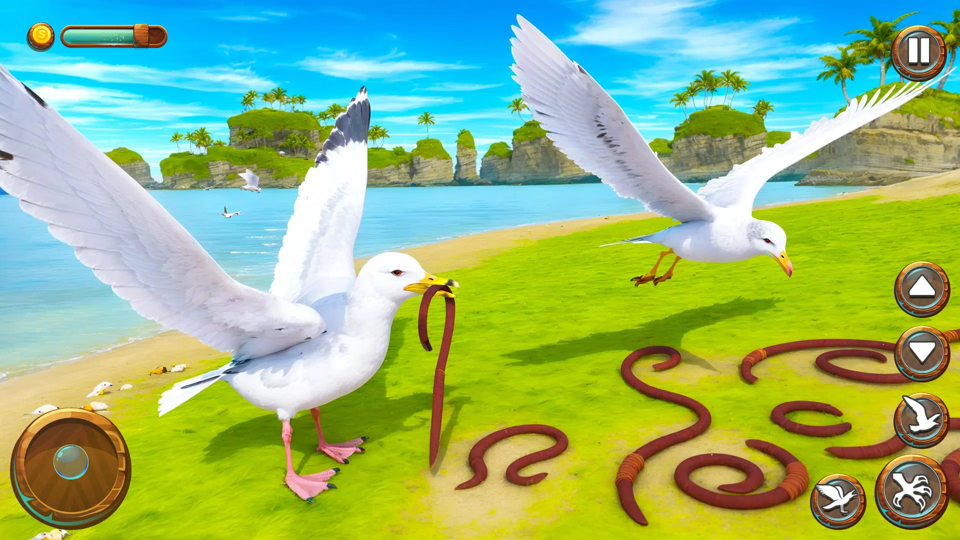 Seagull Bird Life Simulator Captura de pantalla 2