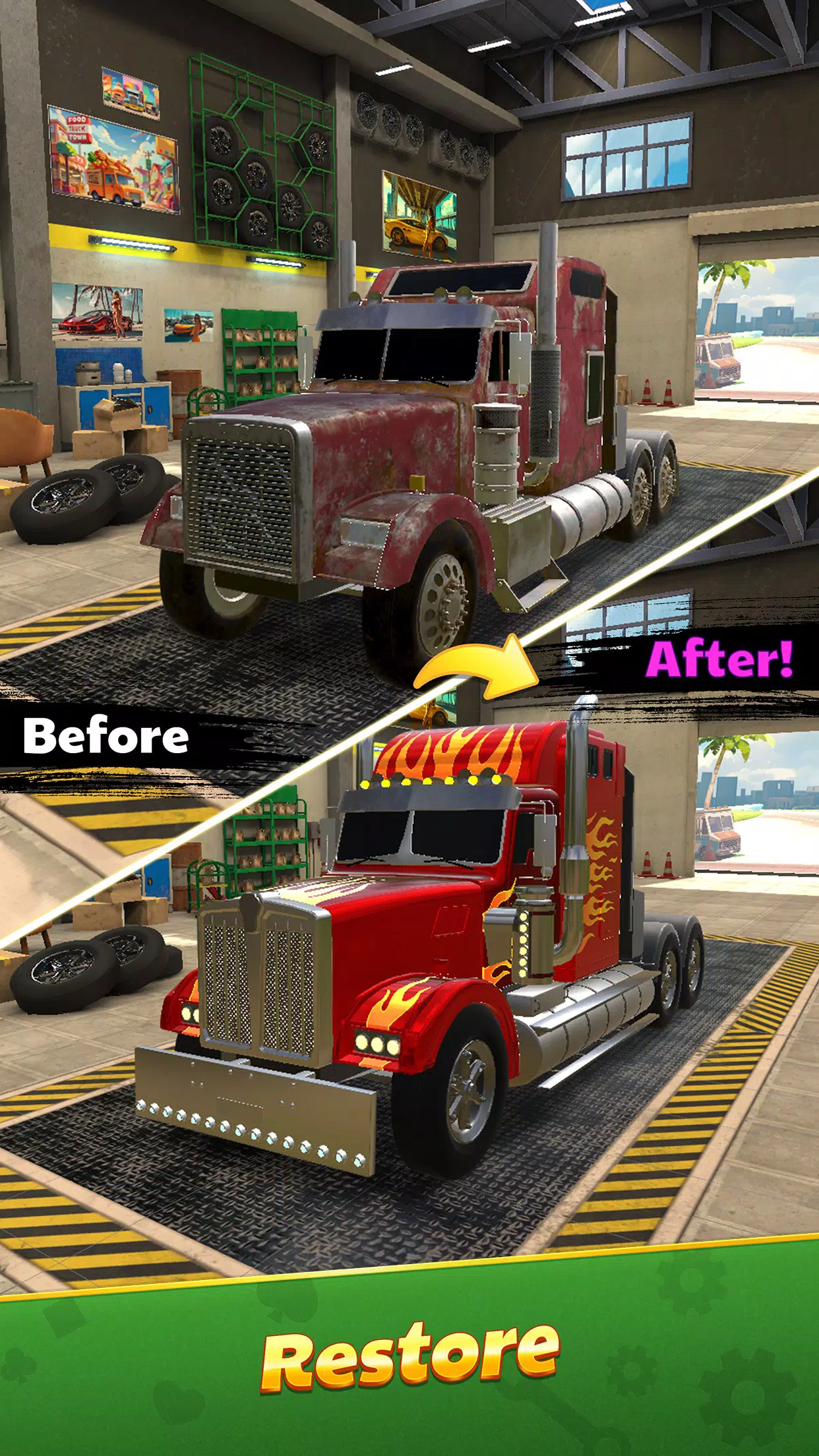 Solitaire Truck Schermafbeelding 0