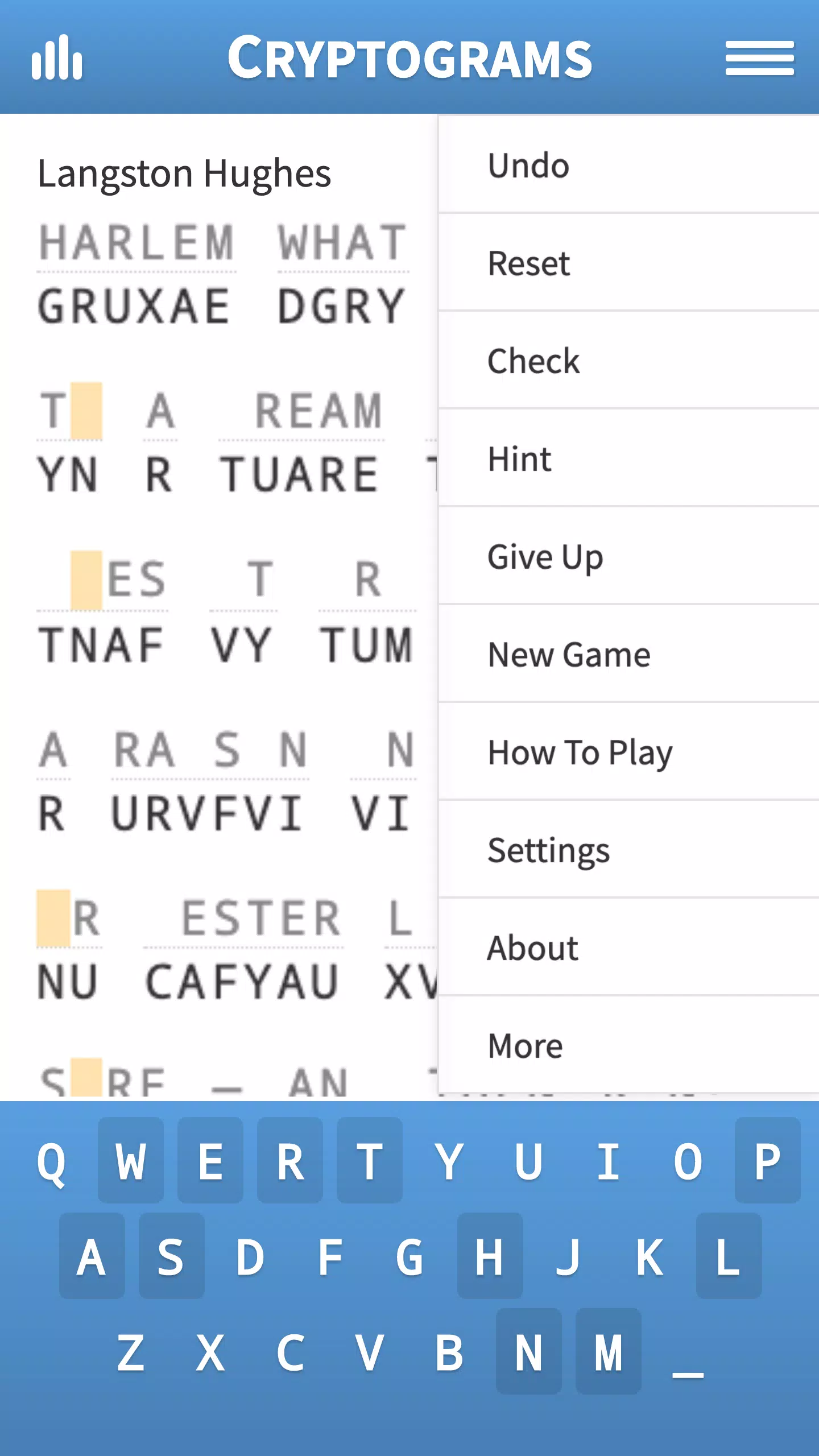 Cryptogram · Puzzle Quotes應用截圖第1張