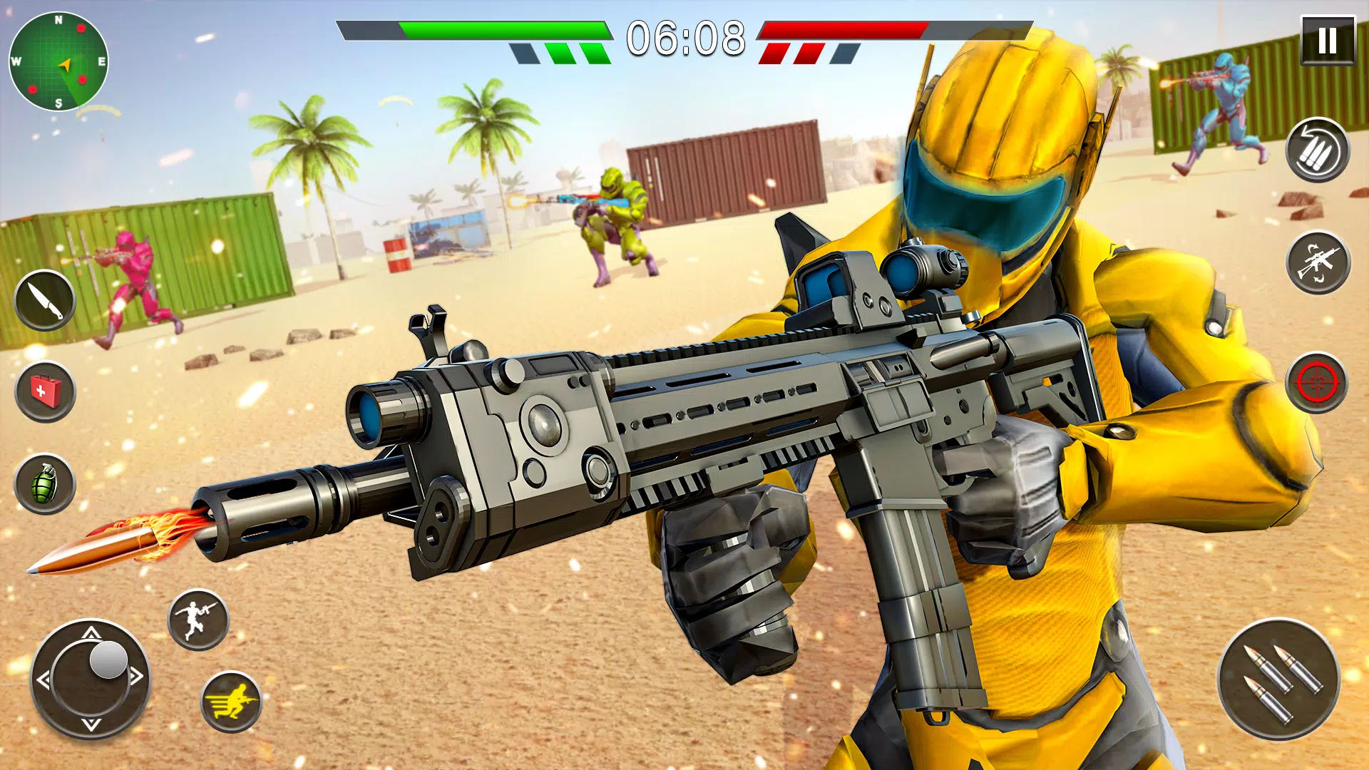 Robot Gun Battle: Offline FPS স্ক্রিনশট 0