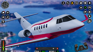 Airplane Game Simulator Schermafbeelding 1