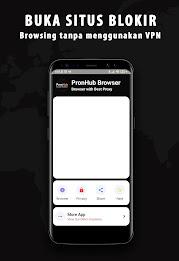 PronHub Browser Anti Blokir Tanpa VPN ภาพหน้าจอ 1