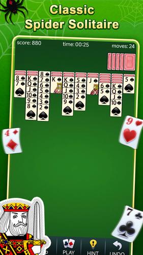 Spider Solitaire スクリーンショット 0