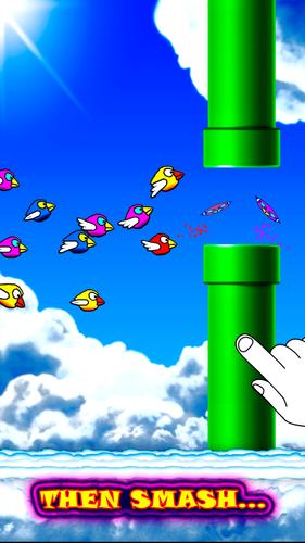 Fun Birds Game - Angry Smash スクリーンショット 1