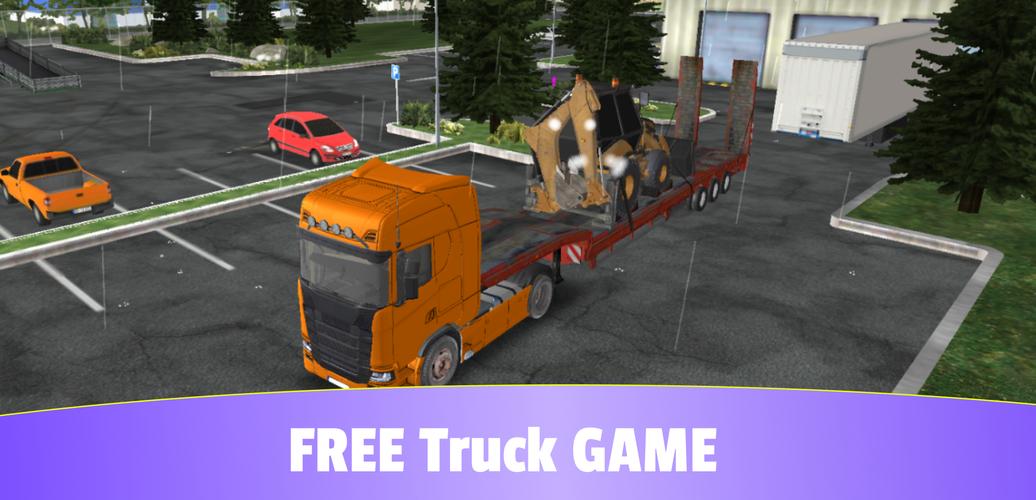 Truck Simulator Game Captura de pantalla 0