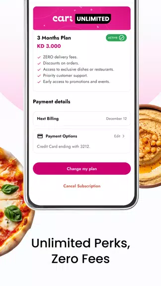 Cari: The best food delivered Capture d'écran 1