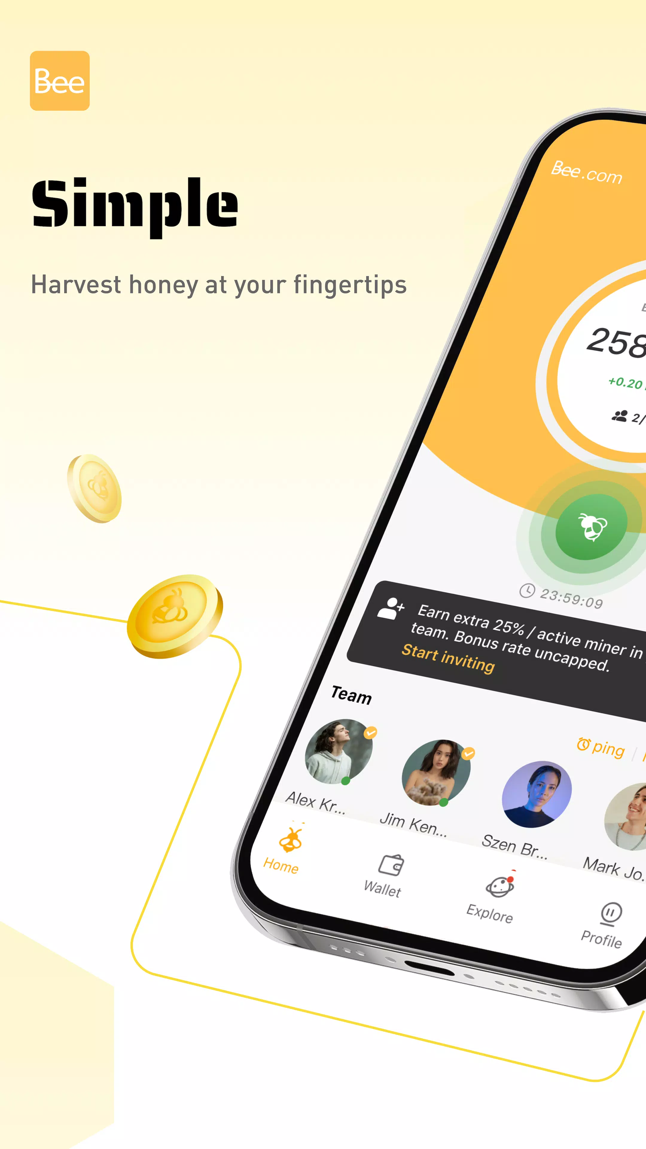 Bee Network Ekran Görüntüsü 0