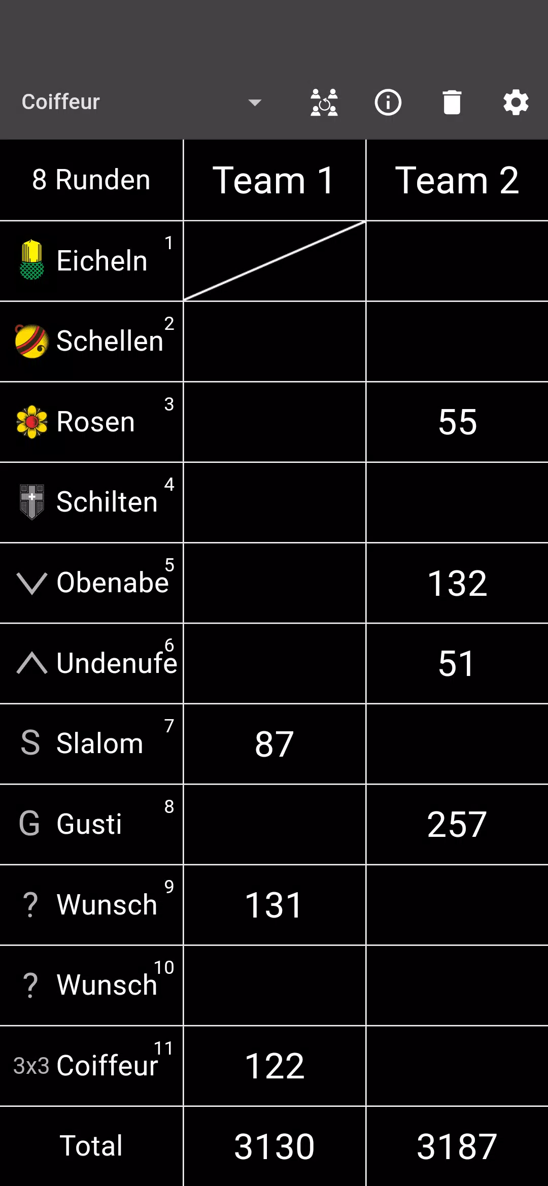 Jass board スクリーンショット 1