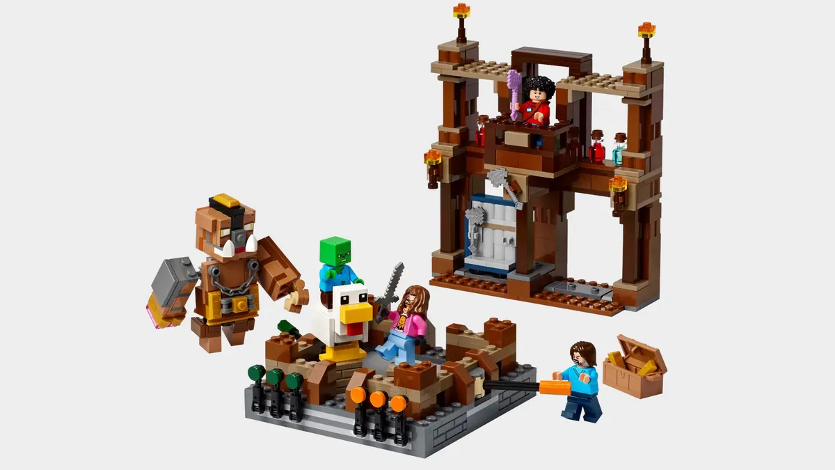 LEGO Woodland Mansion Fighting Ring Ring