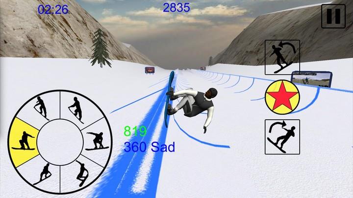 Snowboard Freestyle Mountain ภาพหน้าจอ 2