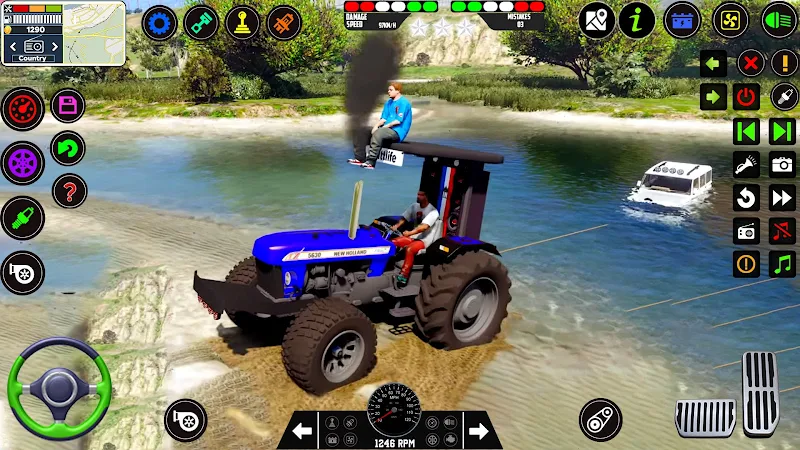 Tractor Driving Tractor Games應用截圖第0張