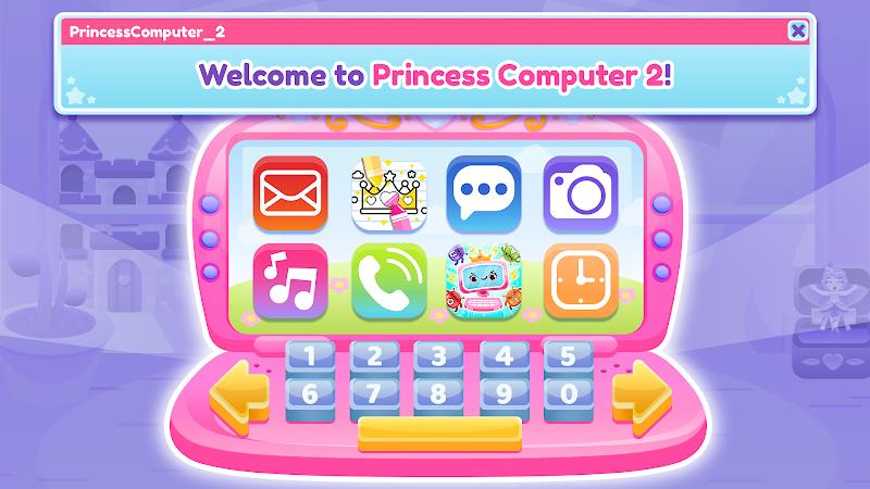 Princess Computer 2 Girl Games スクリーンショット 0