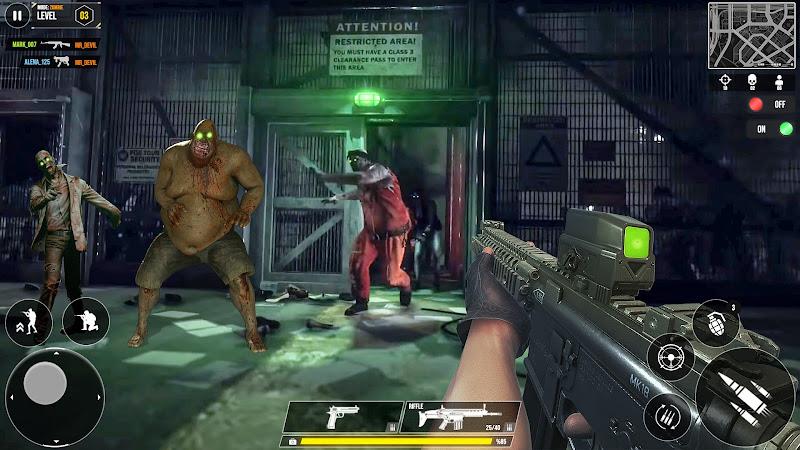 Dead Zombie Survival Shooter स्क्रीनशॉट 3