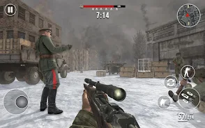 World War Games Offline: WW2 Tangkapan skrin 3