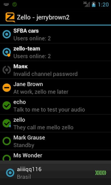 Zello PTT Walkie Talkie Screenshot 3