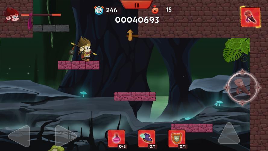 Willie the monkey king island スクリーンショット 2