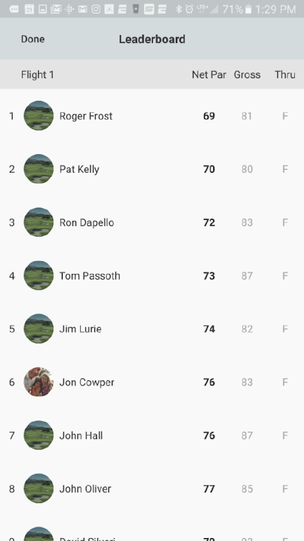 EZ Golf League Zrzut ekranu 1