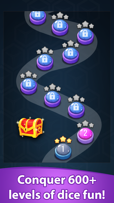 Dice Match Line Puzzle Games Tangkapan skrin 2