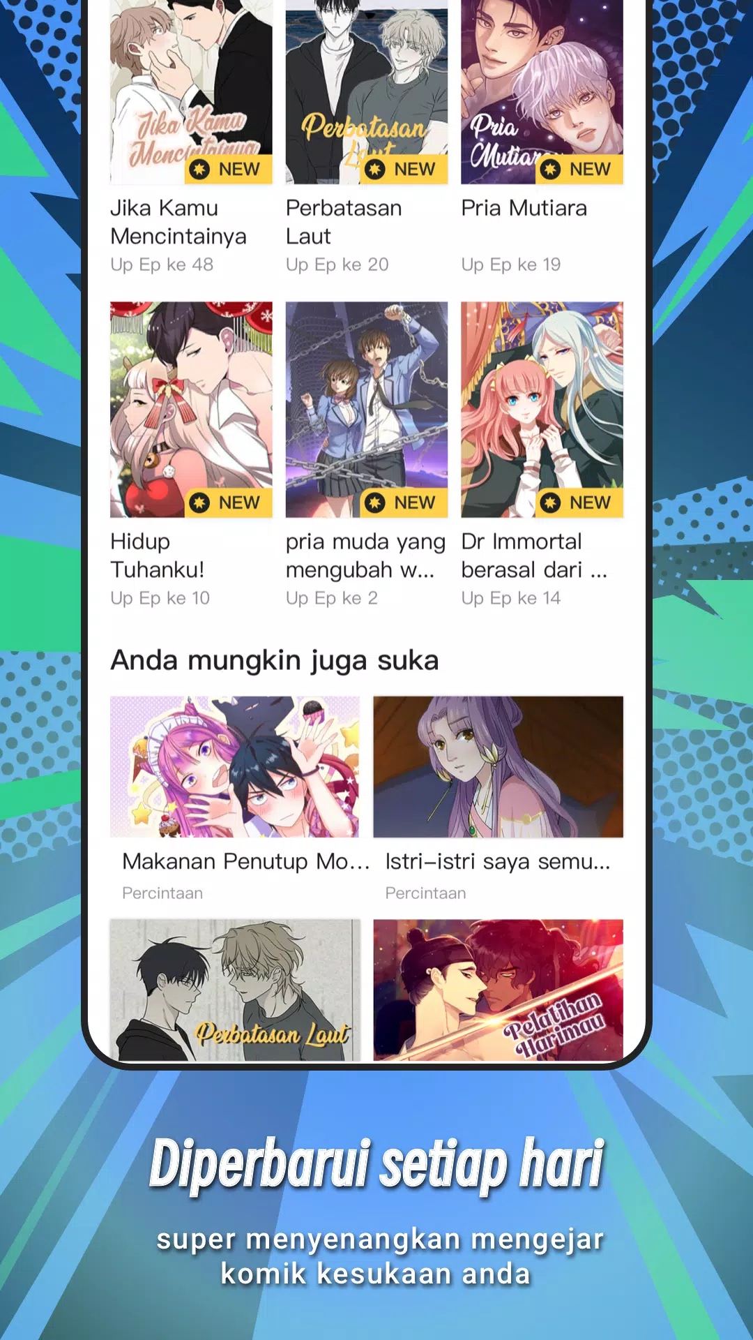 Permen Comic for Indonesia Tangkapan skrin 1